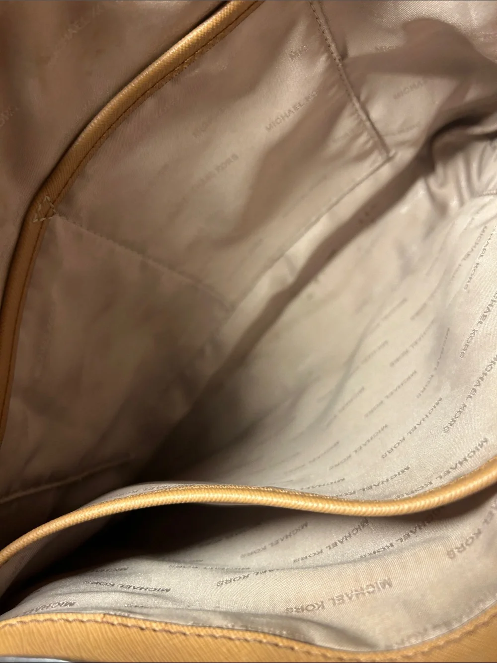 Michael Kors Brown & Tan Signature Tote